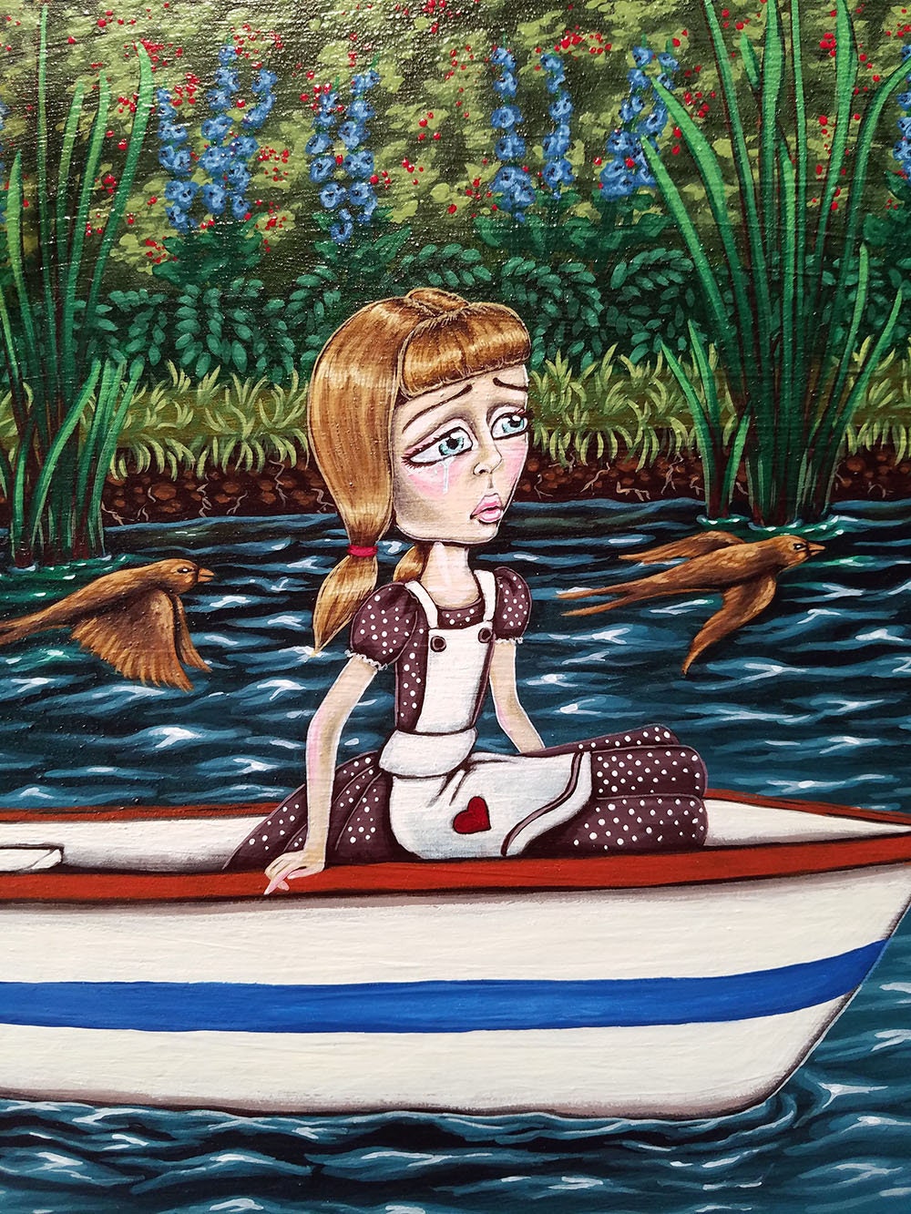 Snow Queen Original Painting - Image 3