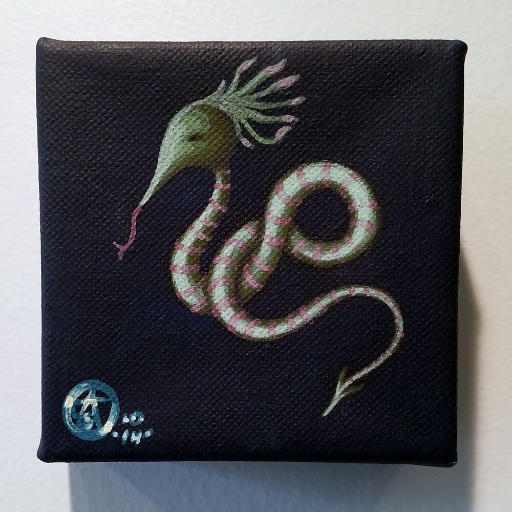 Little Wyrm Original Painting