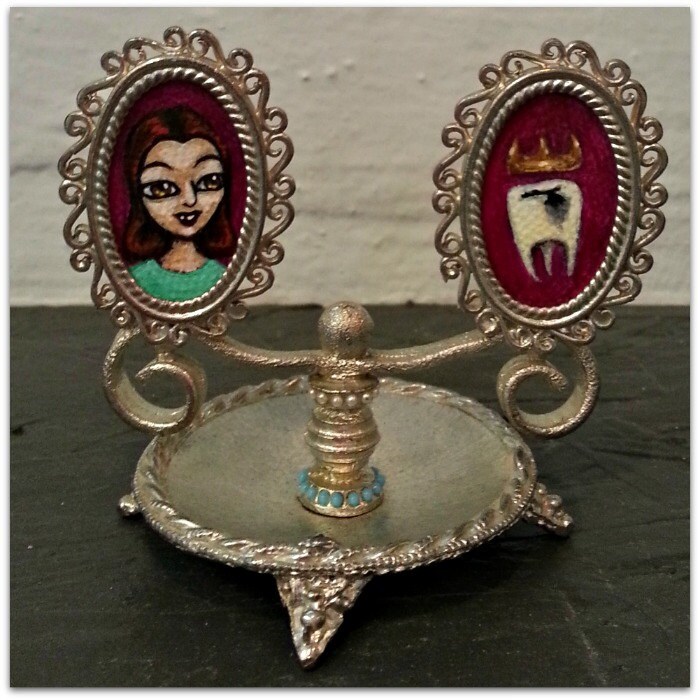 The Cavity Original Miniature Diptych