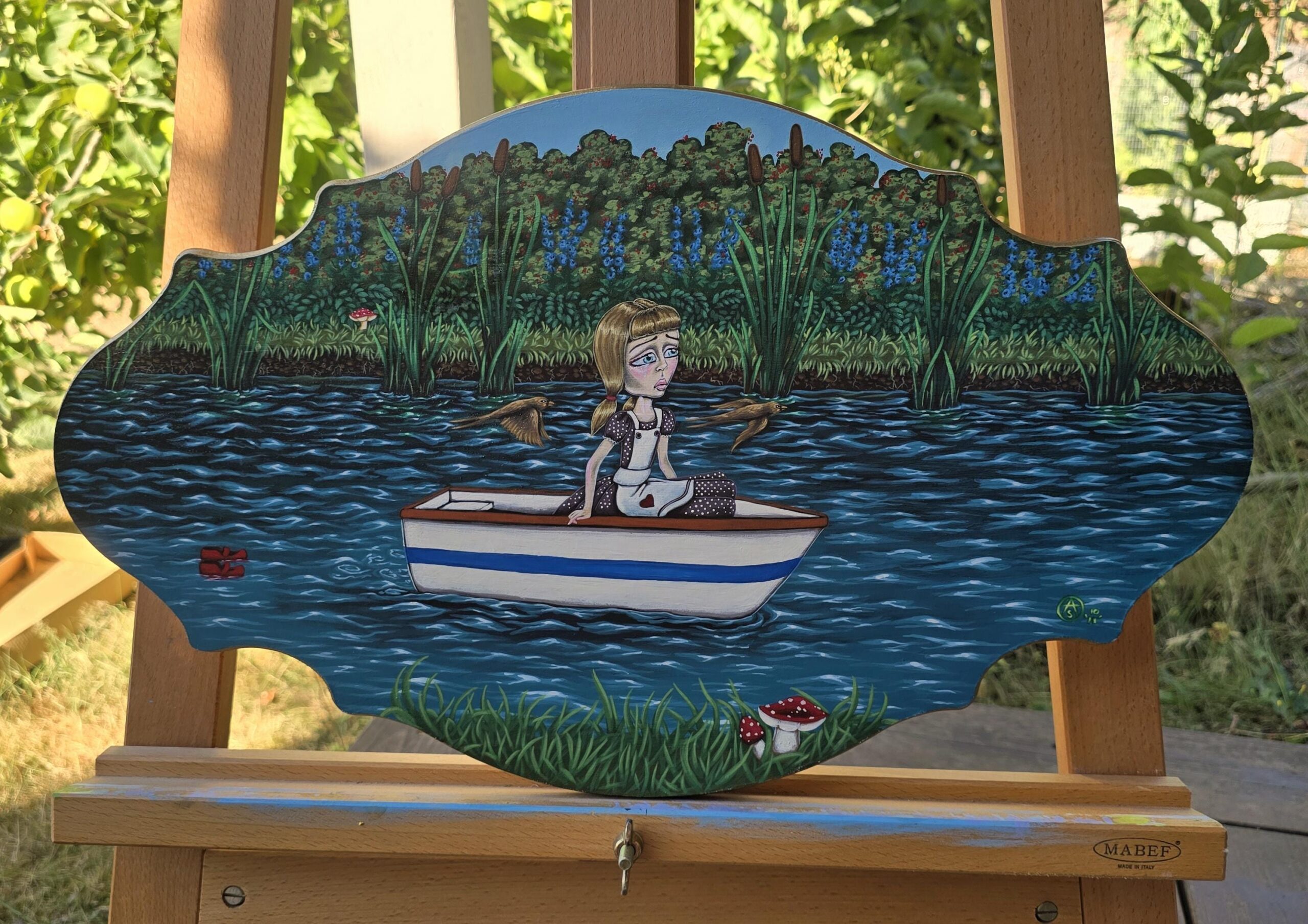 Snow Queen Original Painting - Image 4