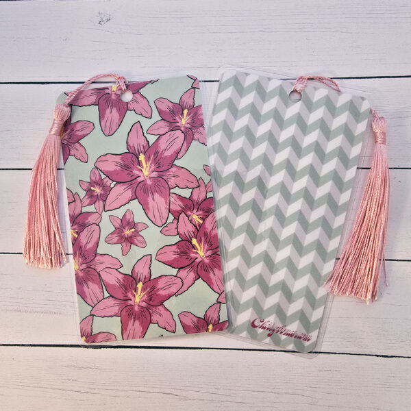 Pink Lily Bookmark